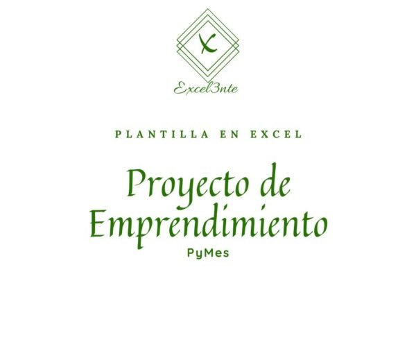Plantilla de Gestión de Proyecto de Emprendimiento (PyME)