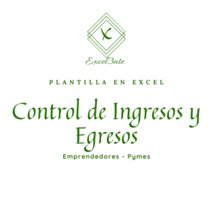 Plantilla de Control de Ingresos y Egresos (PyMes)