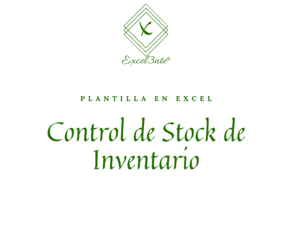 Plantilla de Control de Stock de Inventario